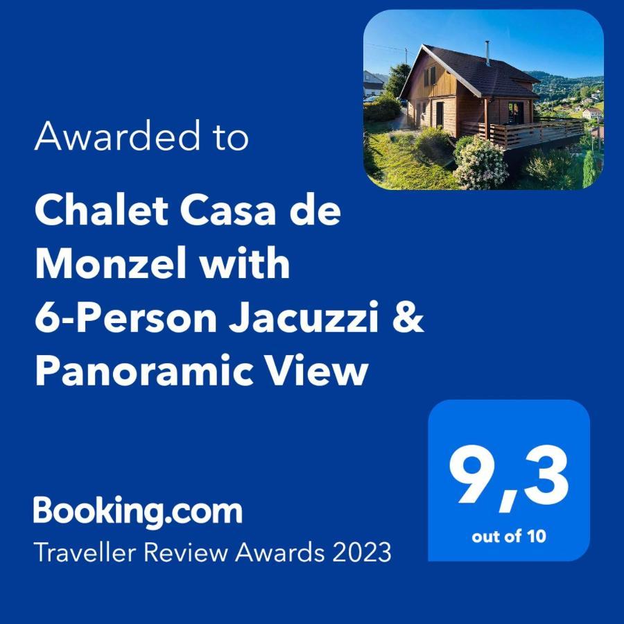 Casa De Monzel With 6-Person Jacuzzi & Panoramic View Villa La Bresse Exterior foto