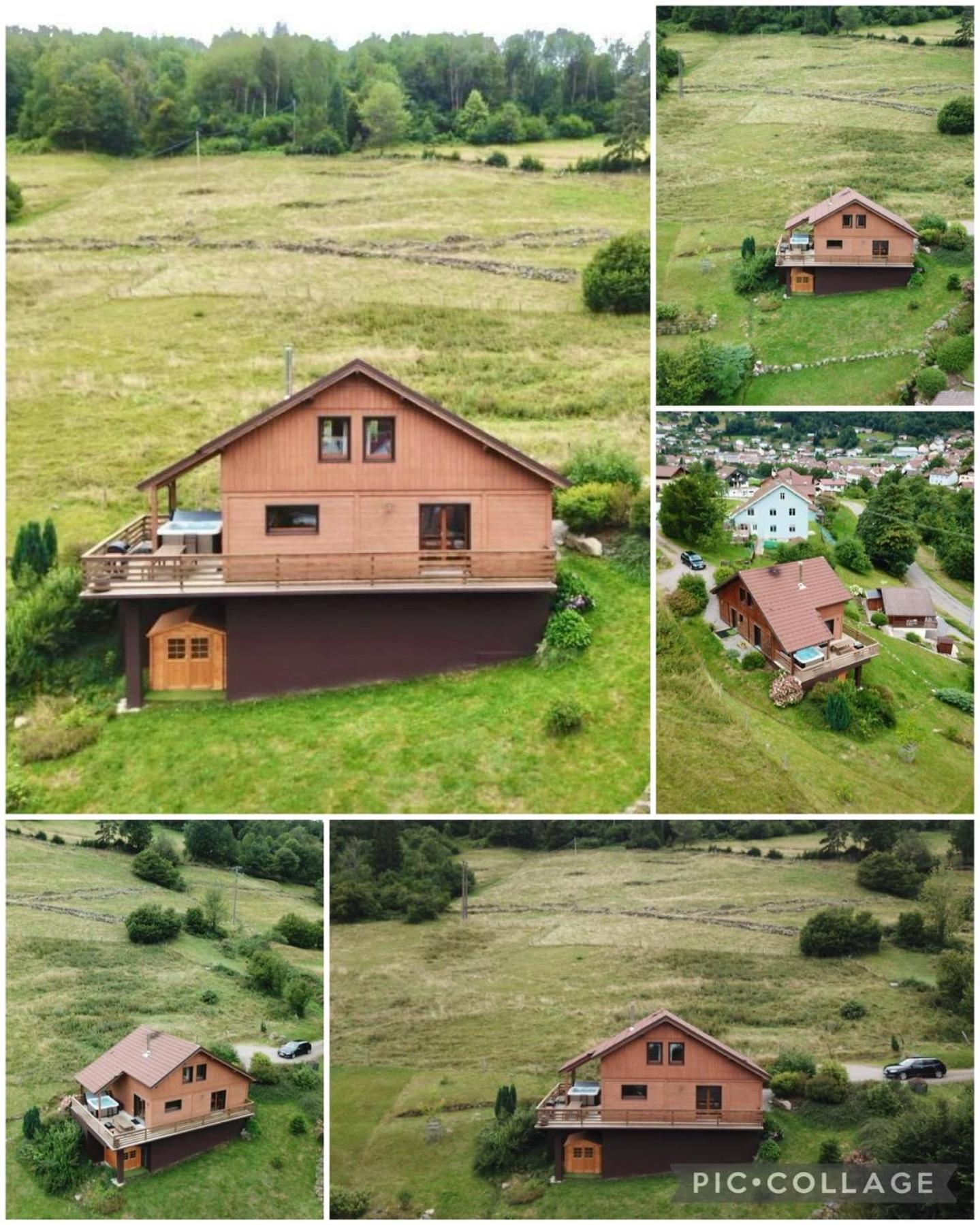 Casa De Monzel With 6-Person Jacuzzi & Panoramic View Villa La Bresse Exterior foto